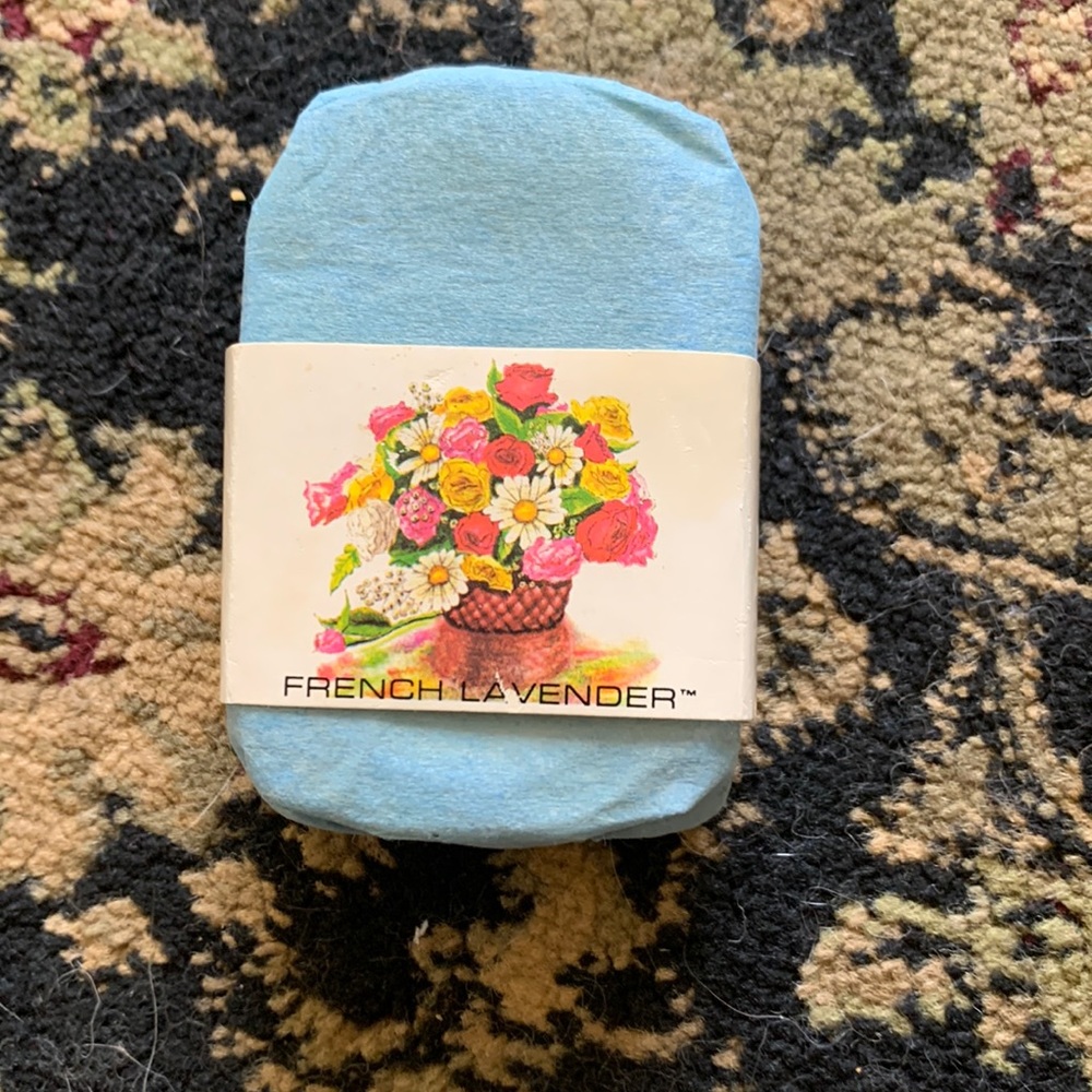 NWT vintage French lavender bar soap